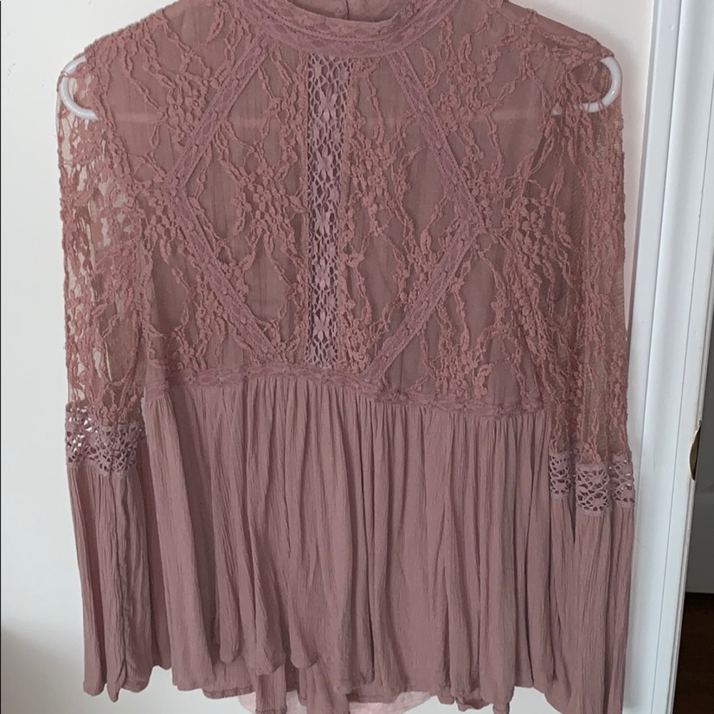 lacy blouse from American Eagle